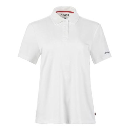 Musto W Evo Crew Sunblock Ss Polo Platinum 12
