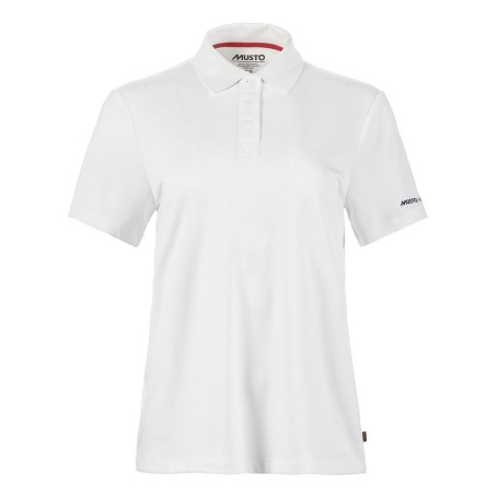 Musto W Evo Crew Sunblock Ss Polo Platinum 14