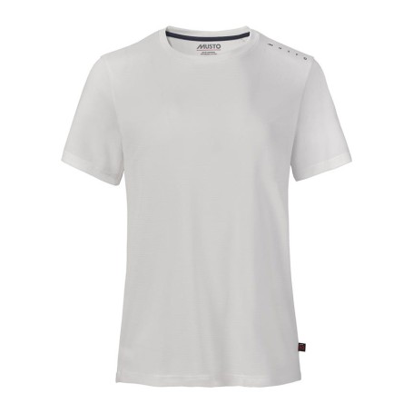 Musto W Evo Crew Sunblock Ss Tee Platinum 16