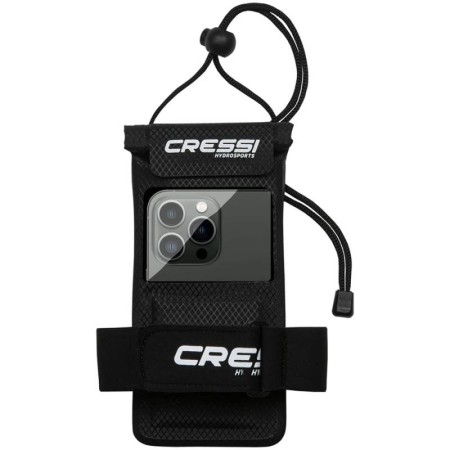Cressi Floating Dry Phone Case 6'' Black