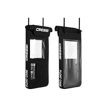 Cressi Floating Dry Phone Case Max 7" Black