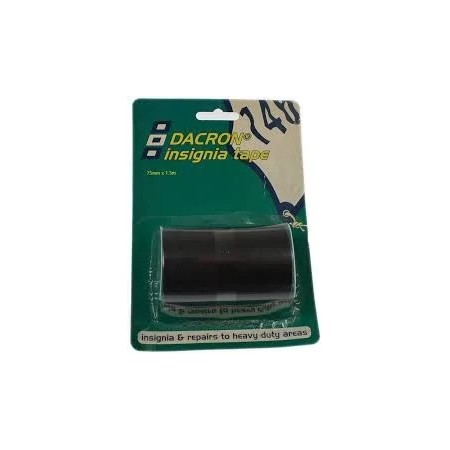 Cinta Adhesiva Dacron Insignia Negro