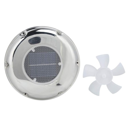 Stainless Steel Automatic Solar Fan