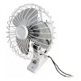 White Fan 6" 12V