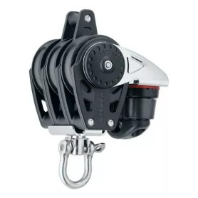 Harken 40mm Triple Block: Swivel, Anchoring, and Clamp