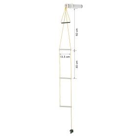 Flushmount safety ladder