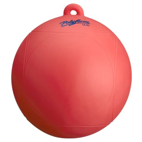 Polyform Buoy WS-1 Beacon Red Ø220mm