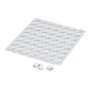 3M Bumpon, Topes protectores transparentes Adhesivos 12.7x3.5mm (56 pcs.)