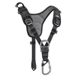 Petzl Top para arnés de asiento Negro, Amarillo