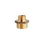 Cr brass reducing male nipple 1" 1/4x3/4"