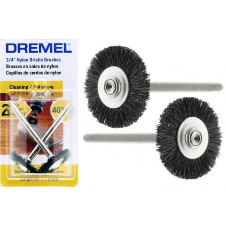 Dremel 403 bristle brush 19'2mm (blister) 2 unities