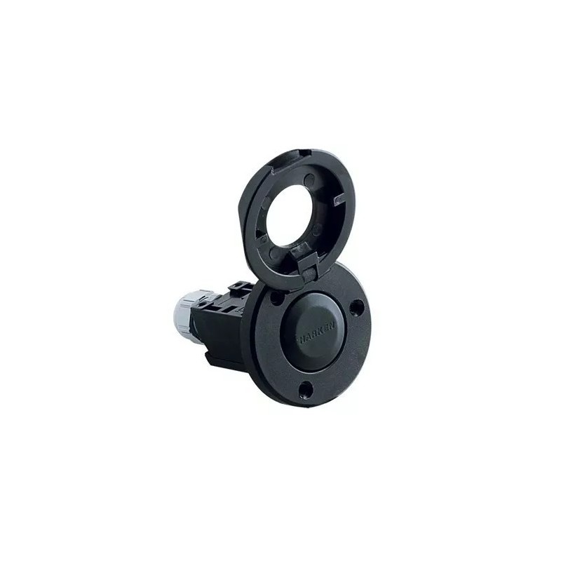 Harken Interruptor Electronico Negro, Funcion Unica Con Tapa