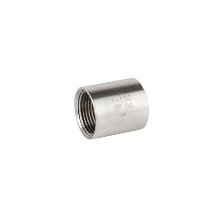 SS F-F Coupling 1/4" Genebre