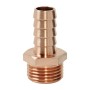 M. bronze hose connection 1/4" x 10