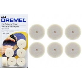 Dremel 414 Disco Pulir 13Mm (Blister) 6Ud