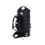 Over Board 60L black tube backpack