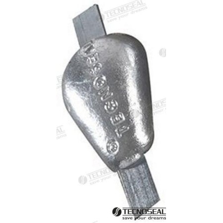 Tecnoseal 1 kg oval zinc welding anode