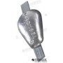 Tecnoseal 1 kg oval zinc welding anode