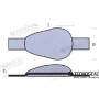 Tecnoseal 1 kg oval zinc welding anode