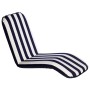 Comfort Seat Asiento Plegable Large azul-blanco