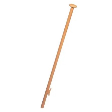 Straight Teak Flagpole 75Cm