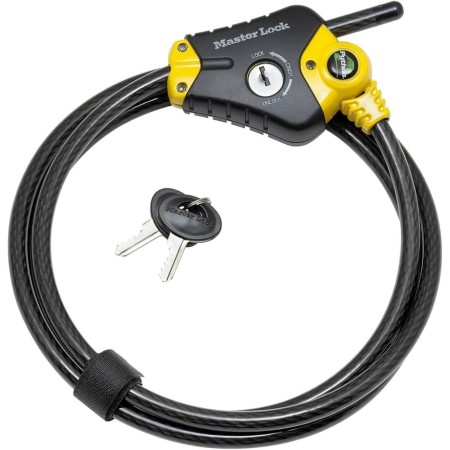 Candado Cable Acero Ajustable 1,8M 10Mm