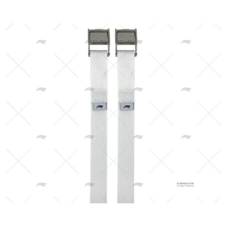 Webbing 25Mm 2.5Mt White Crocodile 2U