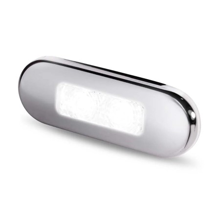 LED Surface Mount Oblong Courtesy Lamp - White