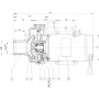 Johnson Pump bomba de agua dulce 24V 38mm