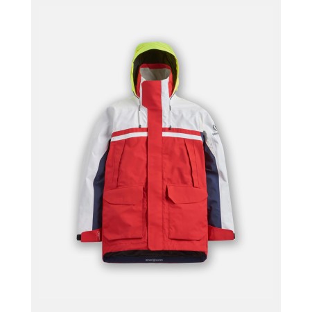 Henri Lloyd Mens Biscay Jacket Red XL