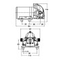 Shurflo Aqua King II Standard bomba a presión 12V 5A 2Bar 11,35 L/Min