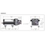 Shurflo Aqua King II Supreme pressure water pump 24V 10A 2.8Bar 18.9L/Min