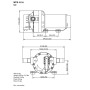 Johnson Pump Aqua Jet WPS 4.0 bomba 24V 15L/Min
