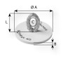 Whichard SoftEye 40 Stick-on Padeye