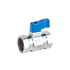 Brass Ball Valve with Blue Handle  Female 3/4" Genebre