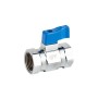 Brass Ball Valve with Blue Handle  Female 3/4" Genebre