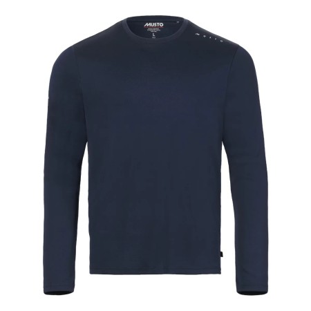 Musto Camiseta de cuello redondo y manga larga Evo para hombre