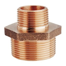 Machon Reducción Bronce M-M 3/8 "x 1/4"