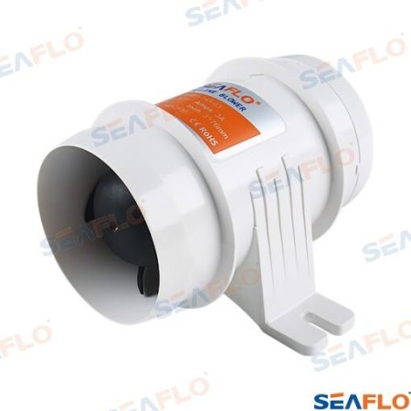 SEAFLO 03-Series in-Line Bilge Blower Fan (12V | 145CFM | 3")