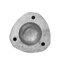 Tecnoseal Max Prop ánodo de zinc para hélice Ø65 mm