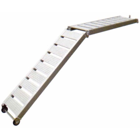2.6-meter Folding Aluminum Step Ladder (without support leg)