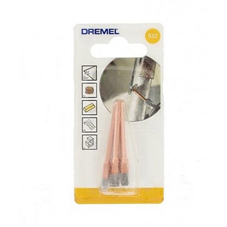 Dremel 532 stainless steel brush 3'2mm (blister) 3 unities