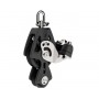 Lewmar Polea Simple Synchro C/Mordaza Violin Negro 50Mm