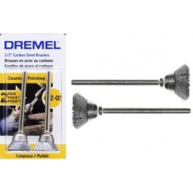 Dremel 442 Cepillo Acero Carbóno 13Mm (Blister) 2Ud