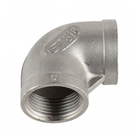 Codo Inox H-H 1/4" 90º  Genebre