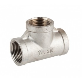 Conexión T Inox 1-1/2"  Genebre