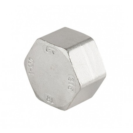 SS Female Cap 2-1/2" Genebre