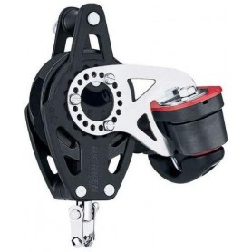 Harken ratchet block - swivel, becket, cam cleat 57mm