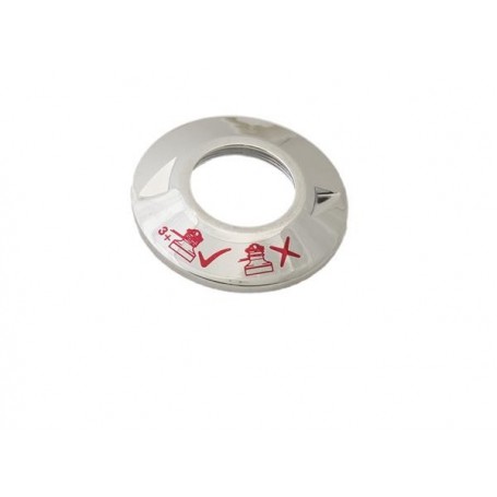 Lewmar chrome top cap & ring kit