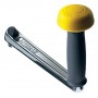 Lewmar chrome winchhandle. lock-in. powegrip. 250mm